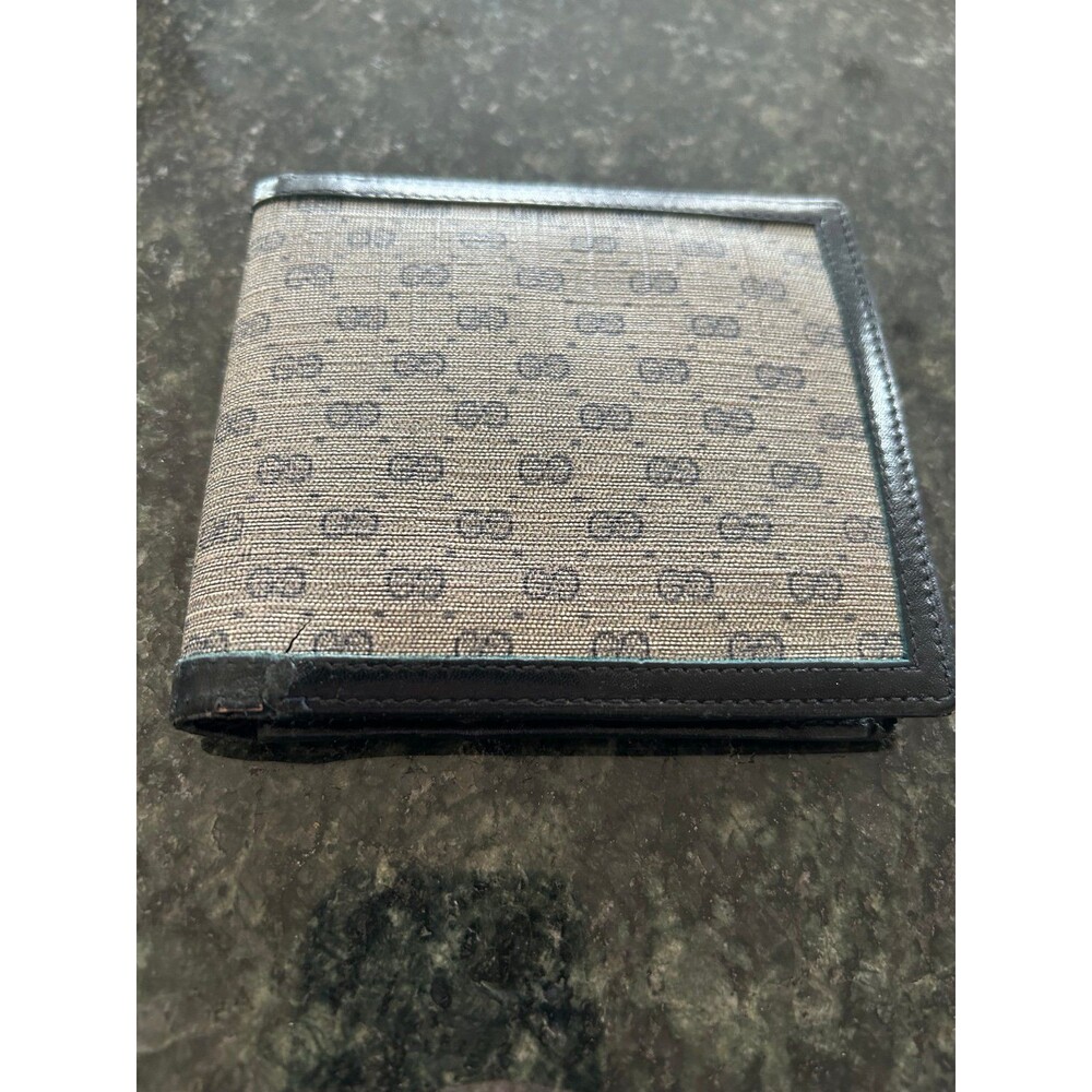 Vintage Gucci Bifold Monogram Wallet